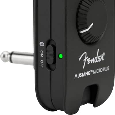 Mint Fender Mustang® Micro Plus Complete Personal Guitar Headphone Amplifier image 3