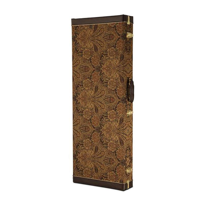 PRS Multi-Fit Hard Case, Brown Paisley, Brown Interior image 1