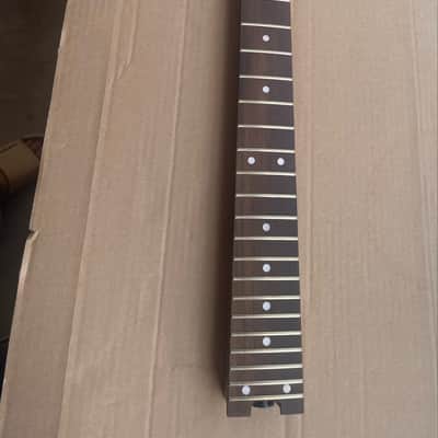 Roasted Maple Headless Guitar Neck with Rosewood Fingerboard, Wheel Truss Rod -24 Frets image 3
