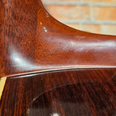 Vintage Japan 1970s S. Yairi 9110 SYairi Dreadnought Acoustic Natural - Top Splice Repair & GREAT Sound! image 16
