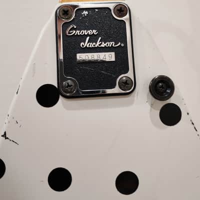 Grover Jackson Randy Rhoads RR V White Polka Dot - JAPAN MIJ image 23