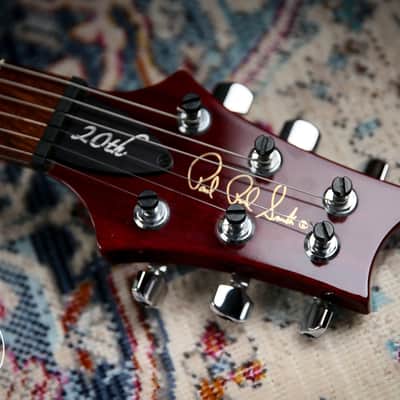 2005 PRS Paul Reed Smith Custom 22 20th Anniversary Dark Cherry Sunburst image 11