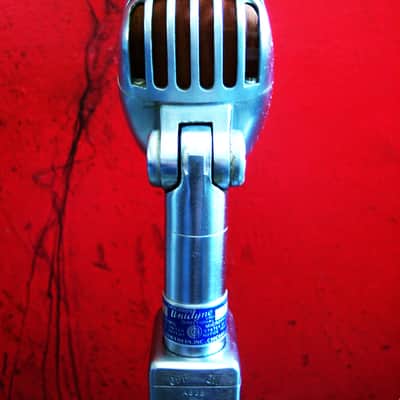 Vintage early 1950's Shure 55S dynamic cardioid microphone w extras Elvis 55 55SW 556S image 16