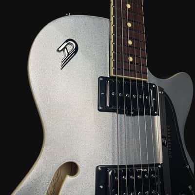 Duesenberg Starplayer TV Electric Guitar in Silver Sparkle W/ Hardcase image 9