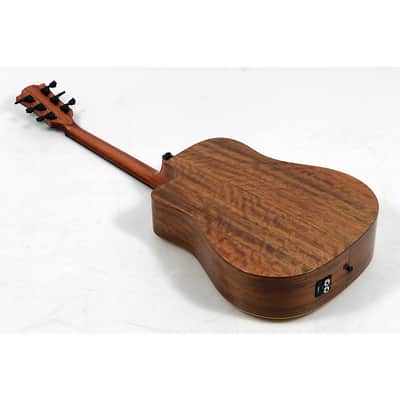Lag Guitars Tramontane HyVibe THV20DCE Dreadnought Acoustic-Electric Smart Guitar Regular Natural image 2