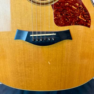Taylor 714ce-L1 Red Cedar Top, Walnut Back & Sides, 2003 with Hardshell Case - Pre Owned image 8