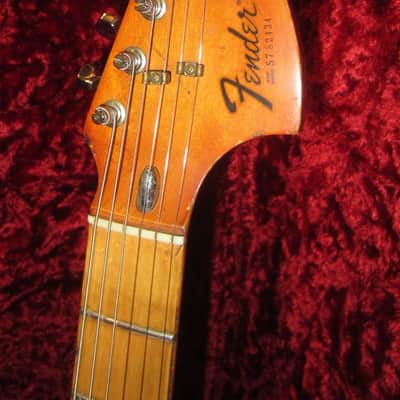 1977 Fender Stratocaster Hardtail White w Fender Hardshell Case image 3