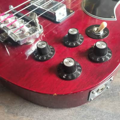 1973 Greco EB-350 SG Bass (Gibson EB-3L) - Made in Japan image 2
