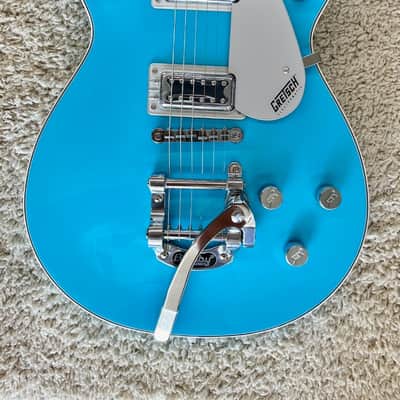 Mint Gretsch G5232T Electromatic® Double Jet™ FT Guitar with Bigsby®, Kailani Blue image 7