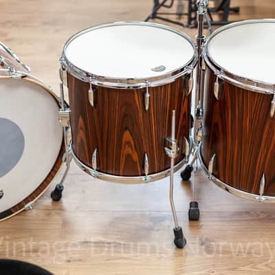 Sonor Vintage Series Rosewood SemiGloss Beech Shell Bank – Made in Germany image 10