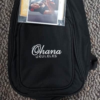 Ohana Model TK-25CL Cynthia Lin Signature Tenor Size Ukulele with Gig Bag - Blem image 7