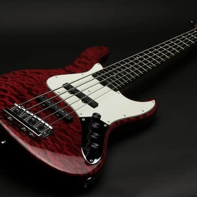 Sadowsky Vintage 5-21 Custom shop  2022 transparent red image 5