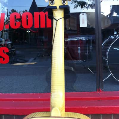 Kay Archtop 1950's Blonde Tiger Stripe w/ Hardshell Case image 12