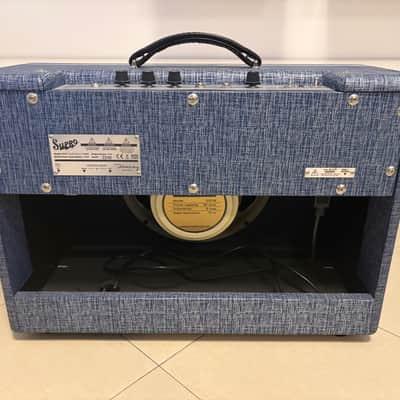 Supro 1968RK Keeley Custom 25-Watt 1x12" Guitar Combo 2021 - Present - Blue Rhino image 5