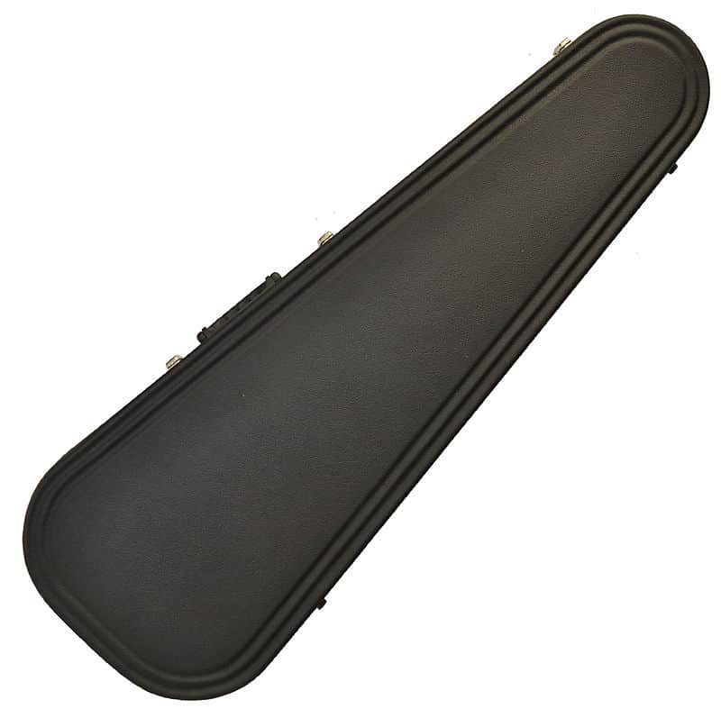 Hiscox STD-EBP-B/S Standard Peardrop Bass Case - Black/Silver image 1