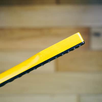 Telecaster Neck – Yellow Maple & Rosewood | 21 Frets | Nitro Satin Finish | Bone Nut image 12
