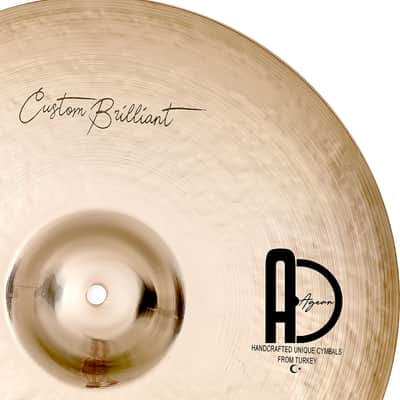 Agean Cymbals 17" Custom Brilliant Medium Thin Crash image 4