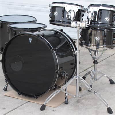 ROCKET SHELLS USA Carbon Fiber Drum Set 10" 12" 16" 18" Toms 24" Bass 14" Snare image 4
