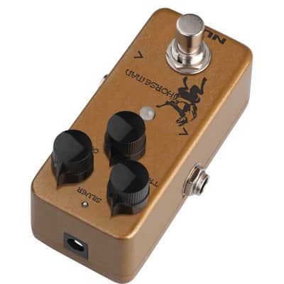 Nux HORSEMAN-OD Pédale d'overdrive analogique Horseman NOD-1 gold/silver image 4