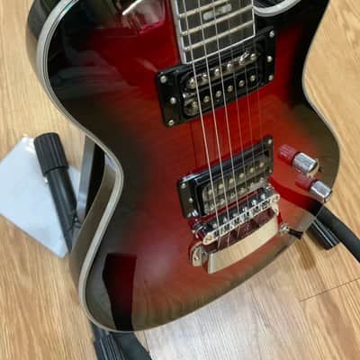 Hagstrom Ultra Swede Elec Guitar -Burgundy Burst image 14