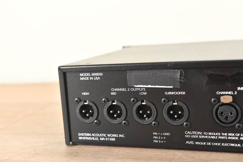 EAW MX800i Electronic Crossover As-Is CG0027F | Reverb