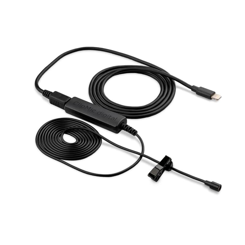 Apogee ClipMic Digital 2 Lavalier Microphone with Lightning Connector image 1