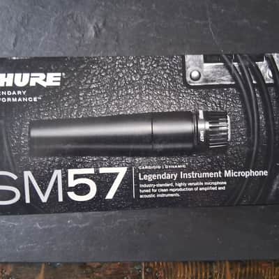 Shure SM57 Cardioid Dynamic Microphone 1984 - Present - Black image 2