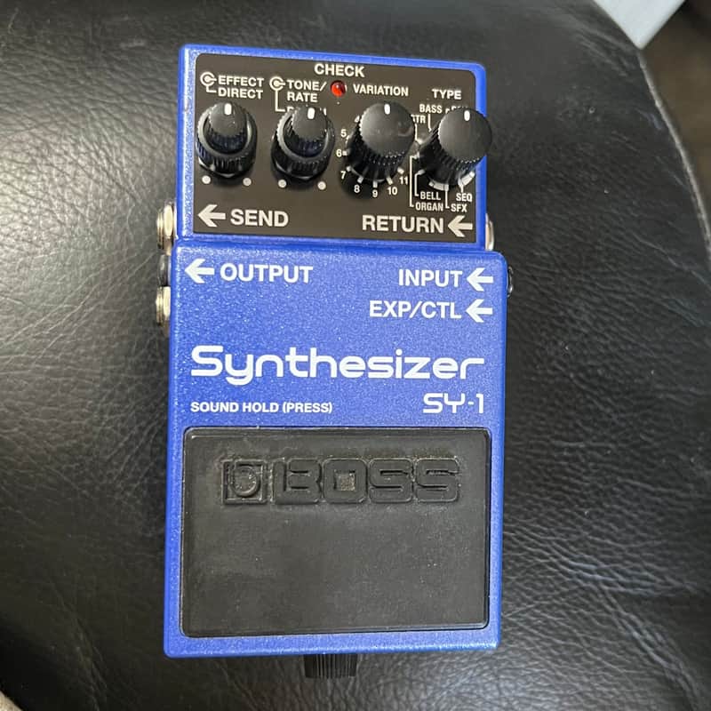 Boss SY-1 Synthesizer 2019 - Present - Blue with Box! image 1