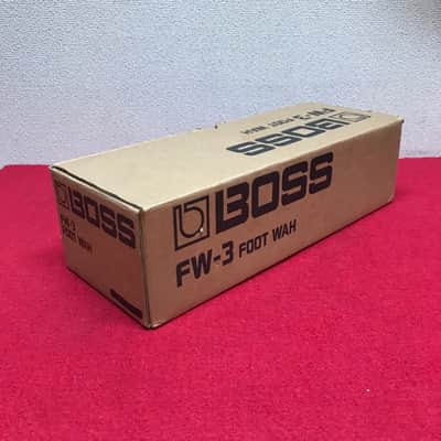 Boss FW-3 Foot Wah in the original box with manual, warranty card etc.  Sounds great! image 16
