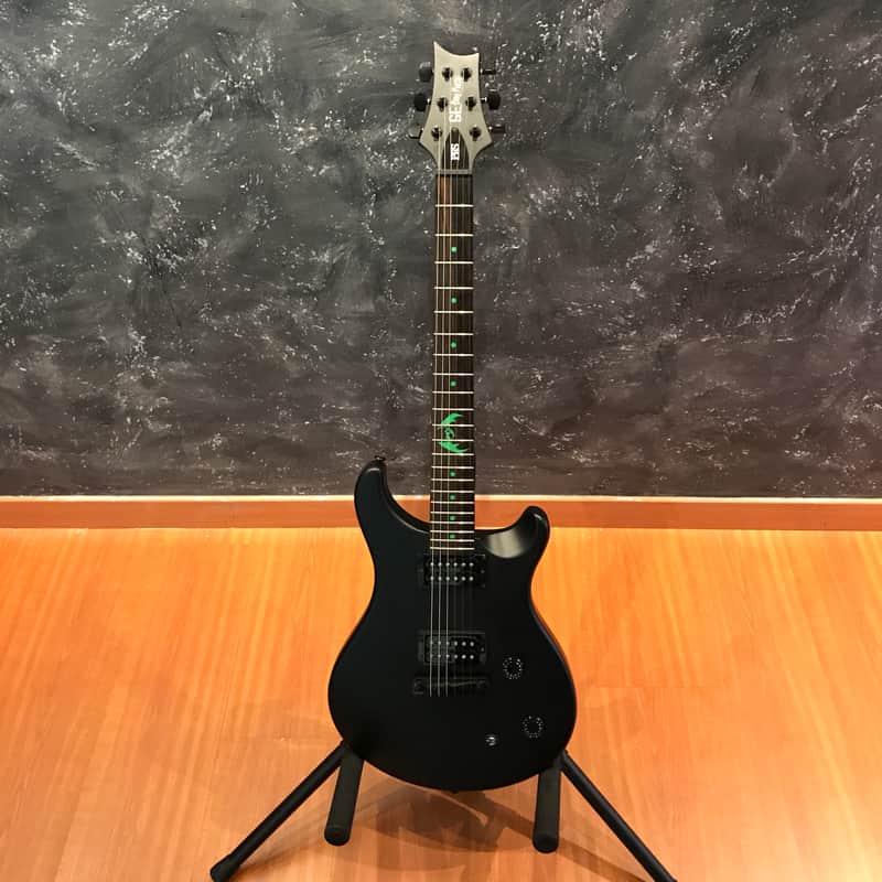 Paul Reed Smith Billy Martin SE Signature Guitar Matte Black | Reverb