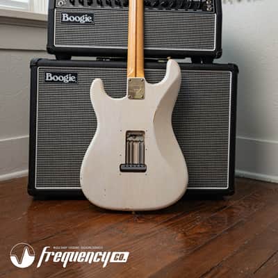 Fender Custom Shop Limited Edition 1956 Stratocaster in White Blonde with a AA Flamed Maple Neck - 2011 image 19