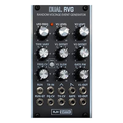 AJH Synth Dual Random Voltage Event Generator Eurorack Module (Black) image 2