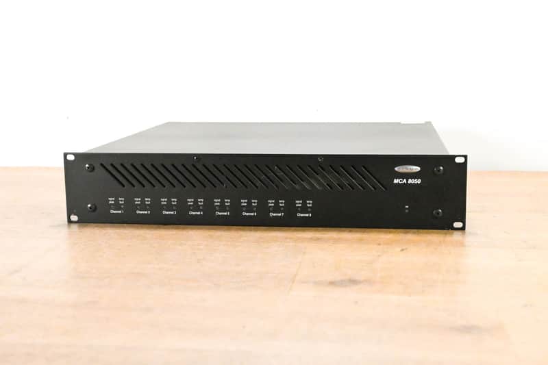 Biamp MCA 8050 8-Channel Amplifier CG014A8 image 1