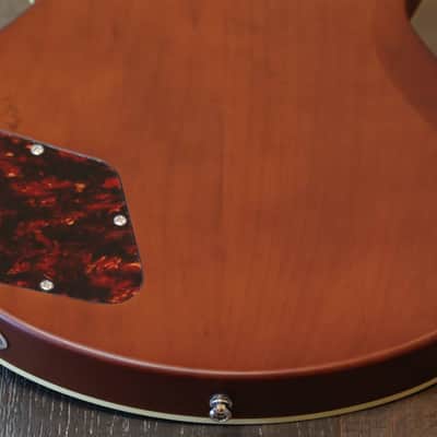 Unplayed! 2020 D’Angelico Brighton Deluxe Series Double-Cut Electric Guitar Walnut + OHSC image 16