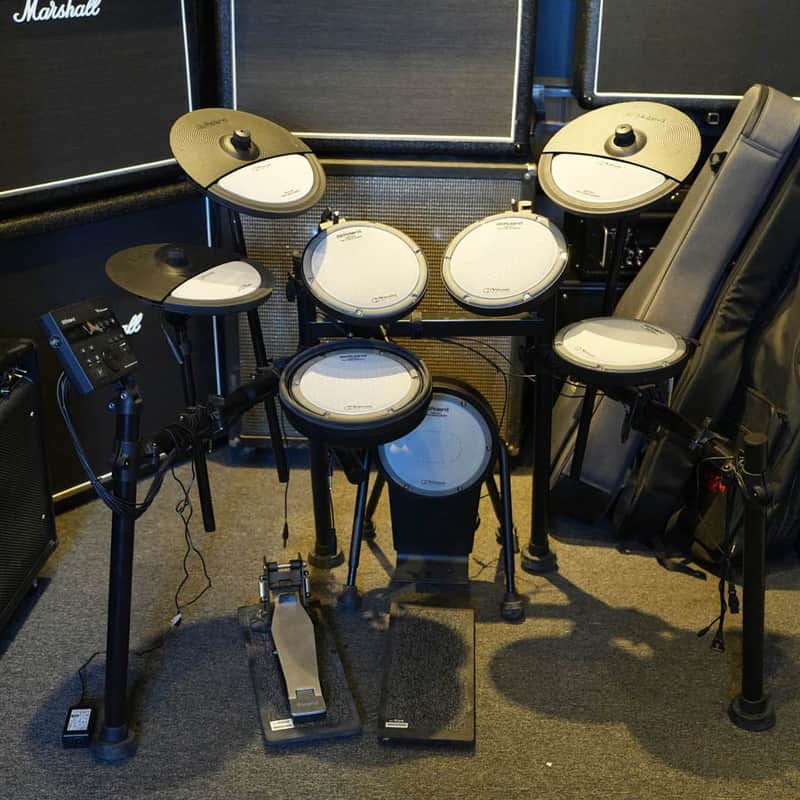 Roland VQD106 Quiet V Drum Set w/Hi-Hat Pedal - Used image 1