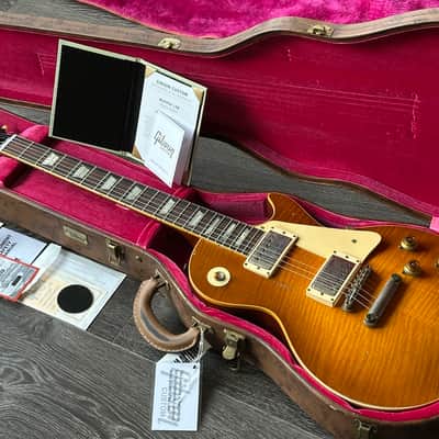 2026 Gibson Les Paul Standard 1959 Murphy Lab Heavy Aging Golden Poppy Burst image 24