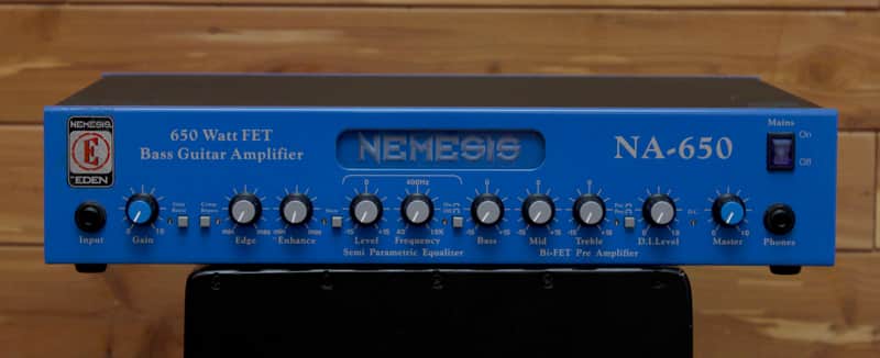 Eden Nemesis NA650 Bass Guitar Amplifier Head image 1