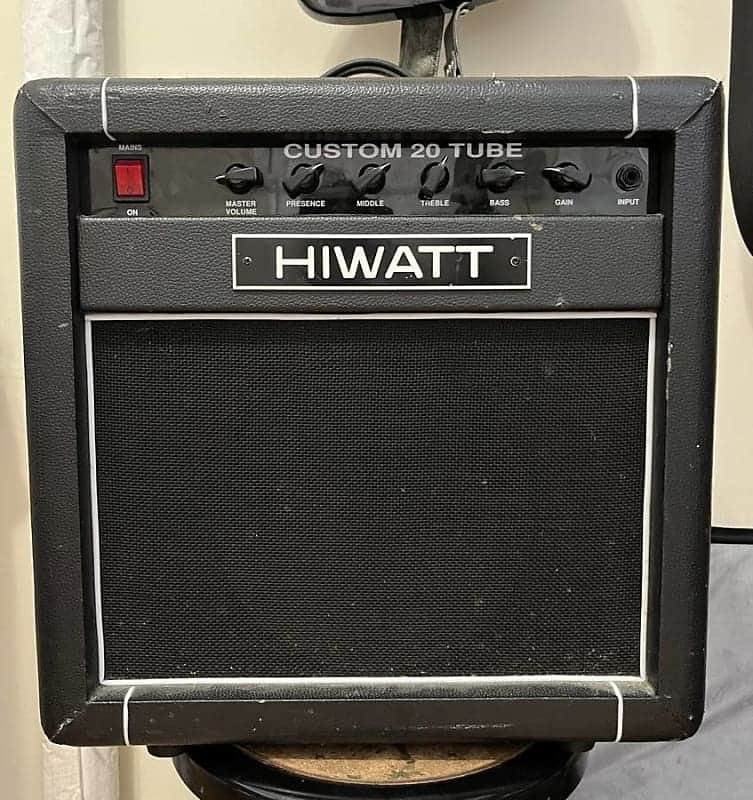 Hiwatt Custom 20 1x10 Tube Combo Amp - Black image 1