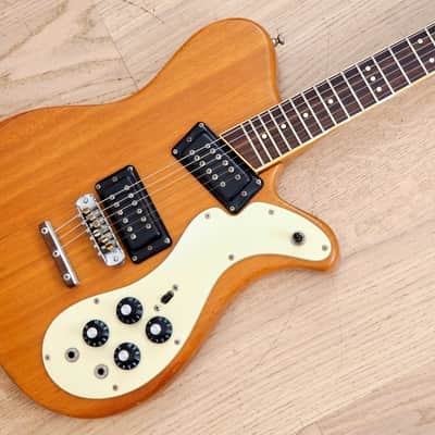 1973 Mosrite Stereo 350 Vintage Electric Guitar Mahogany w/ Humbuckers & Case image 1
