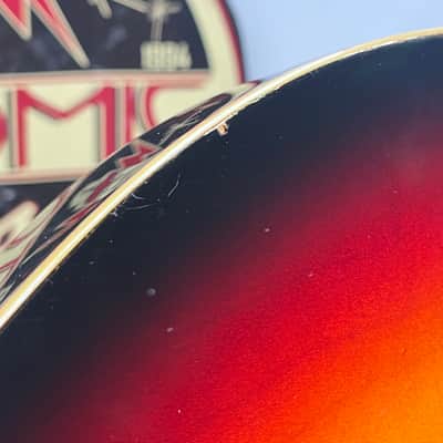 Welson 1960s DS2 Vintage Hollow Body Electric Guitar image 22