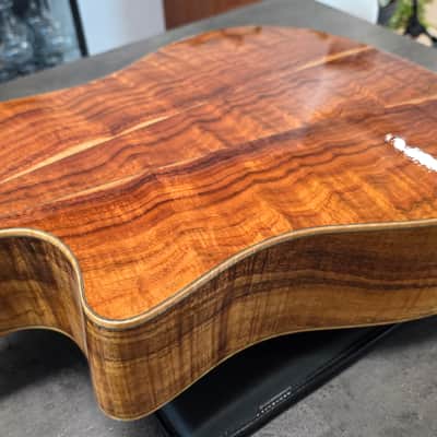 Taylor K-10-L7 Limited Edition Presentation Series Hawaiian Flame Koa American Custom Shop Masterbuilt USA Vine Inlay K10 Master Built CASE QUEEN TIME CAPSULE RARE! image 16