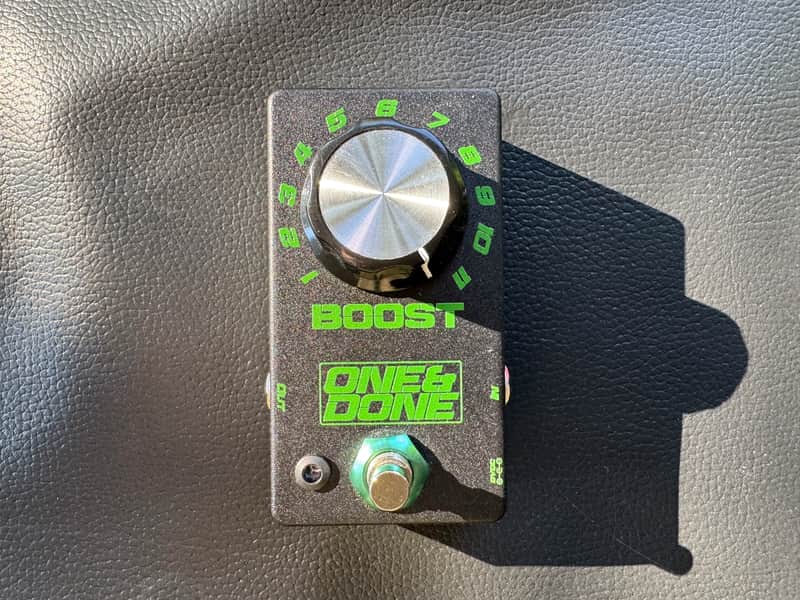 One & Done Boost 2025 - Black with Green image 1