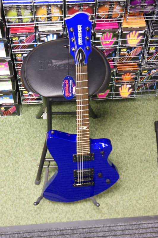 Fernandes Vertigo X electric guitar in metallic blue | Reverb