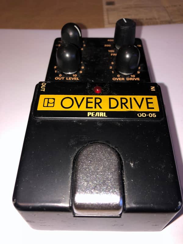 Pearl OVERDRIVE OD-05 1980s - Black image 1