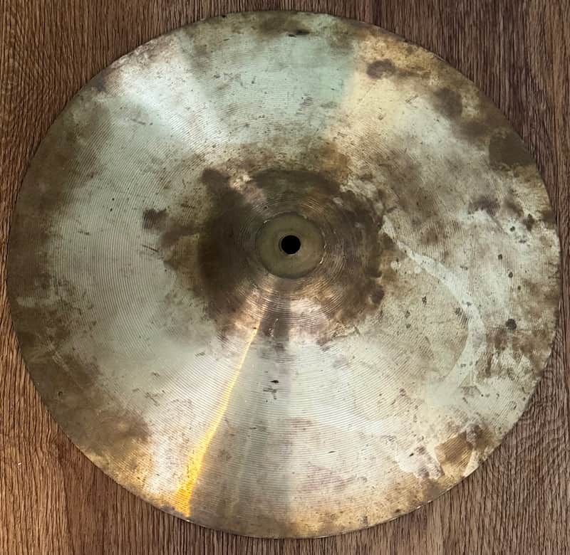 Vintage 14" Top Hat or Crash Cymbal 550 Grams image 1