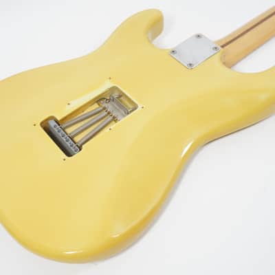 Fender Japan ST-33M YWH Stratocaster Blond Yellow E Serial 1984-1987 Made in Japan by Fujigen image 9