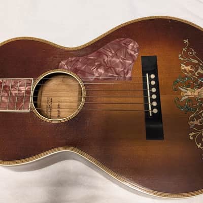 Slingerland May Belle Style No 7 Flat Top Acoustic Guitar (1933) - New Case image 2