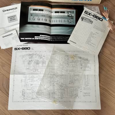 STORE DISPLAY Vintage Pioneer SX-980 Stereo Receiver ~MINT~ ORIG BOX + FREE SHIPPING ~LOOK~ image 13