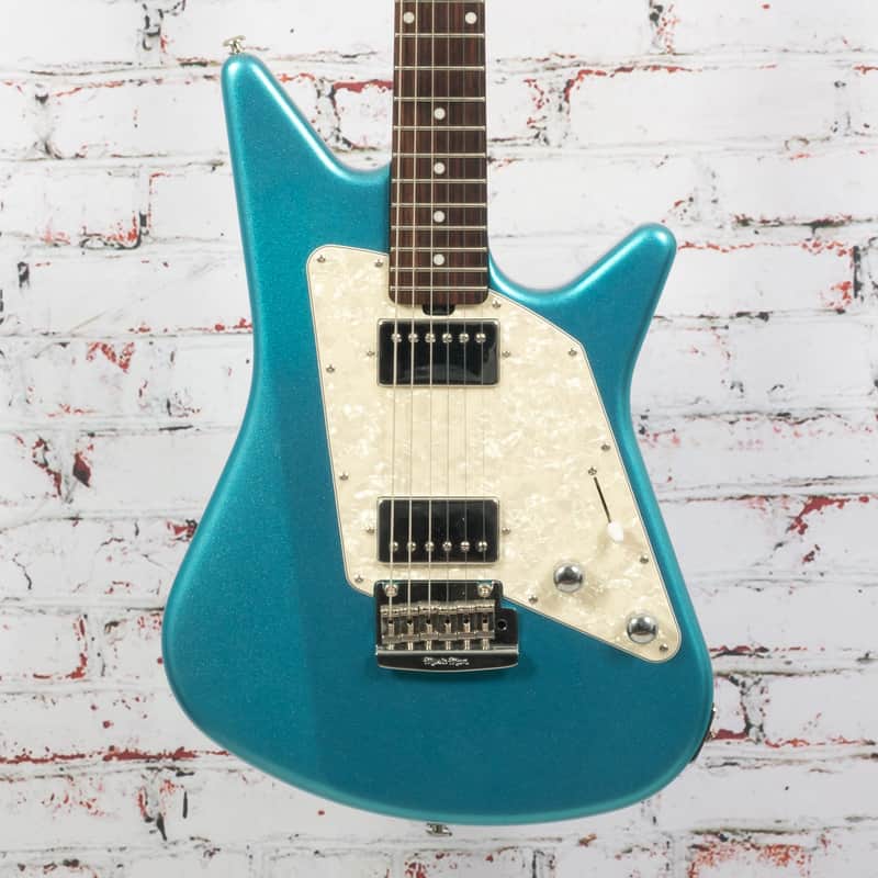 Ernie Ball - Music Man Albert Lee HH Diego Blue w/HSC - USED image 1