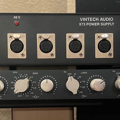 Vintech Audio X73i Mic Pre EQ with PSU 2010s - Blue image 1